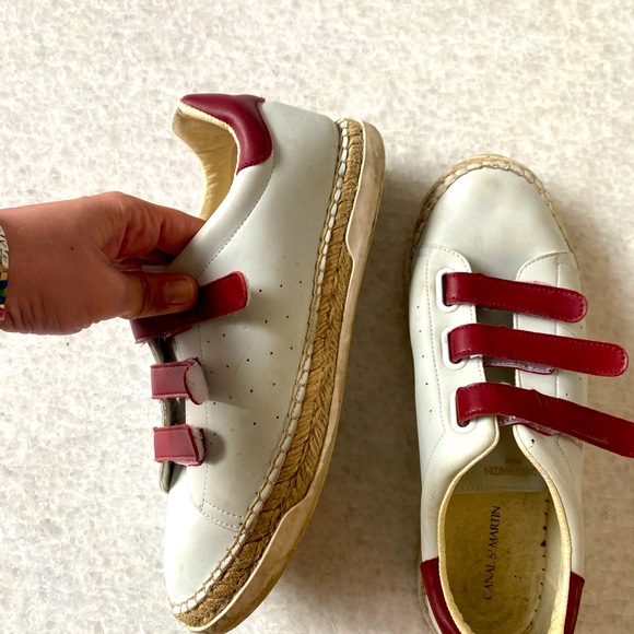 Parisian brand canal Saint Martin summer sneakers! Size 41 - Picture 4 of 4